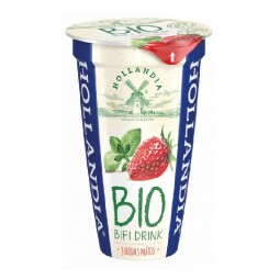 BIO BiFi Drink jahoda s mátou 230 ml