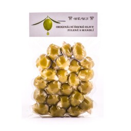 Olivy zelené s mandlí 150 g