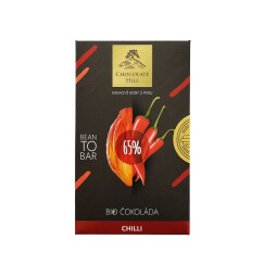 BIO Čokoláda 65% s chilli Bean to bar 60 g