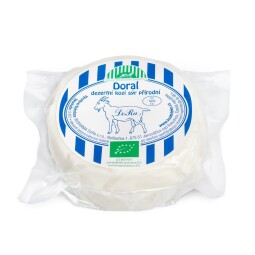 BIO Dezertní kozí sýr bílý Doral 100 g