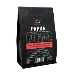 Káva Papua odrůdová zrnková 200 g