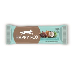 Kakaová tyčinka s kokosem Happy fox 50 g