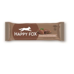 Kakaová tyčinka s kakaovými boby Happy fox 50 g