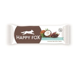 Kokosová tyčinka s kakaem Happy fox 40 g