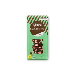 Bio čokoláda s praženými lískovými ořechy 90 g