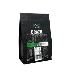 Odrůdová zrnková káva Brazil Pure Way 200 g