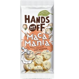 Bílá s kousky makadamiových ořechů Hands off my chocholate 100 g