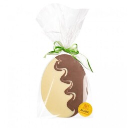 Velké velikonoční dvoubarevné vajíčko 100 g