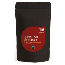 BIO Káva mletá espresso classic Papua New Guinea Fair & Bio pražírna 200 g