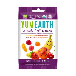 YumEarth BIO Ovocné želé bonbony - Mix příchutí 50 g