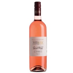 Víno rosé Čtvrté J.Stávek 750 ml