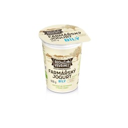 BIO Farmářský jogurt bílý 500 g
