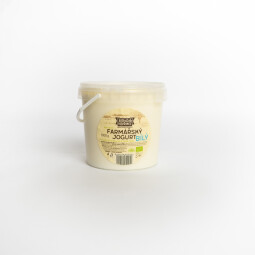 BIO Farmářský jogurt bílý 1 kg