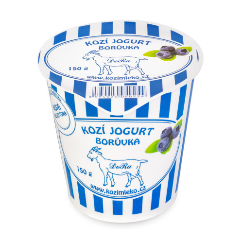 Jogurt kozí borůvkový 150 g