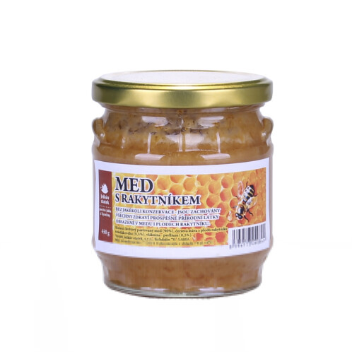 Med s rakytníkem 450 g Ježkův statek