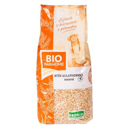 BIO Rýže kulatozrnná natural 500 g