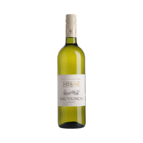 Víno bílé Sauvignon pozdní sběr J.Stávek 750 ml
