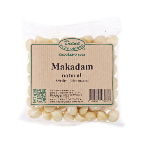Makadamové oříšky natural 100g