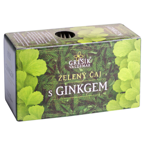 Zelený čaj s ginkem porcovaný 30 g