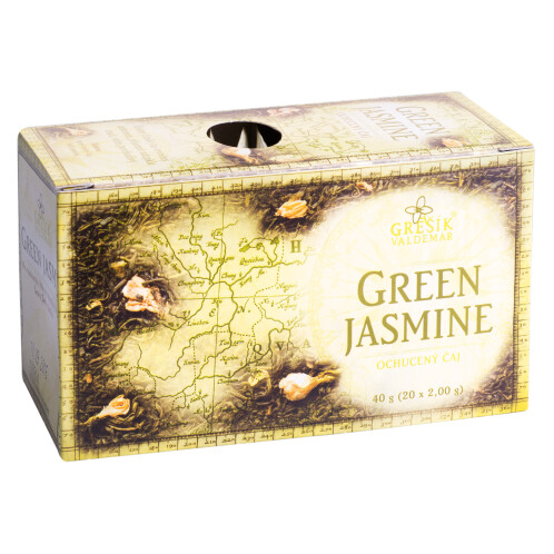 Zelený čaj s jasmínem porcovaný 40 g