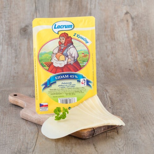 Sýr Eidam 45 % plátkový 100 g