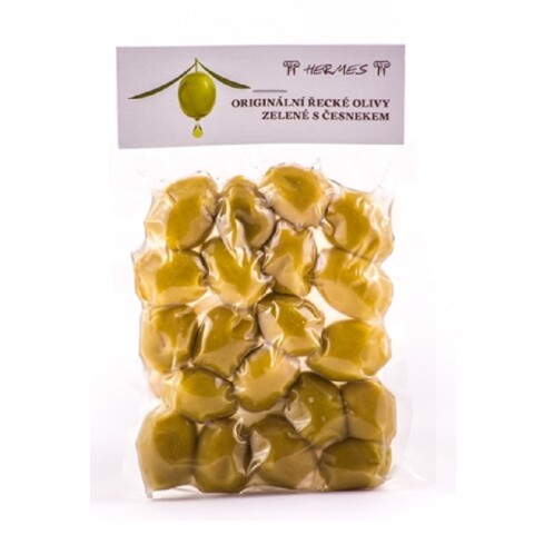 Olivy zelené s česnekem 150 g