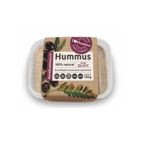 Hummus černé olivy 150 g