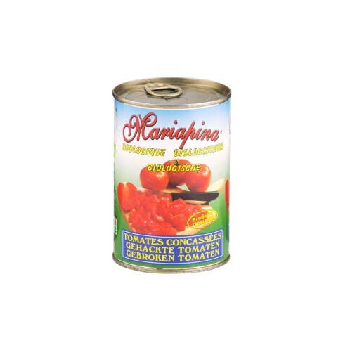 BIO Rajčata sekaná sterilovaná Mariapina 400 g