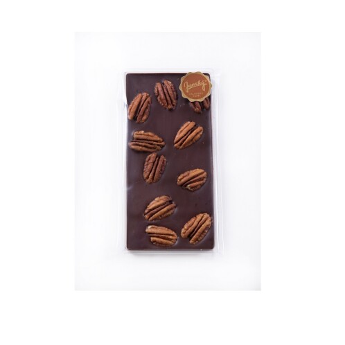 Tmavá čokoláda s pekanovými ořechy Janský 90 g