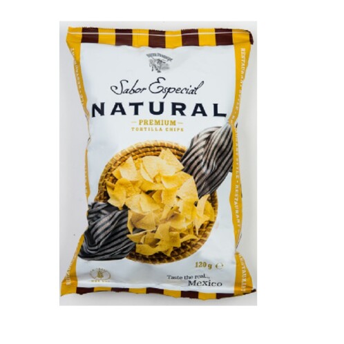 Tortilla chips natural 120 g