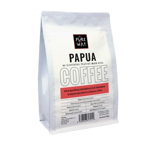 Káva Papua mletá odrůdová 200 g