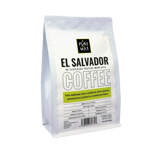 Káva Salvador mletá odrůdová 200 g