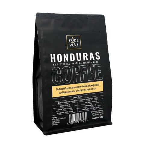 Káva Honduras odrůdová zrnková 200 g