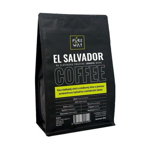 Káva Salvador zrnková 200 g