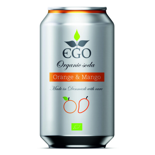 BIO Limonáda pomeranč, mango Ego 330 ml