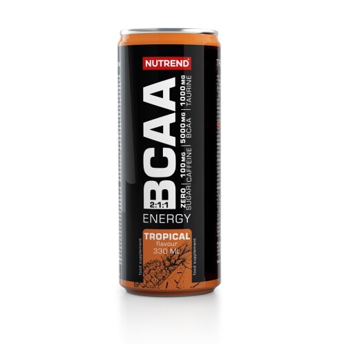 BCAA energetický nápoj tropical 330 ml
