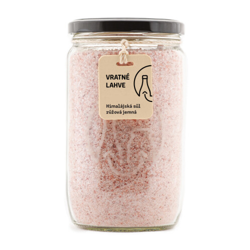 Himalájská sůl růžová jemná 750 g