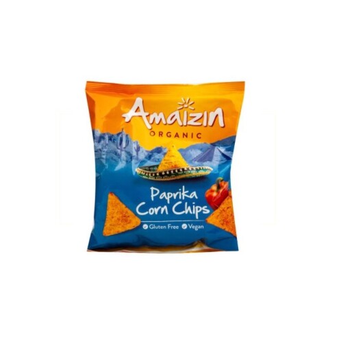 BIO Kukuřičné chipsy paprika Amaizin 75 g