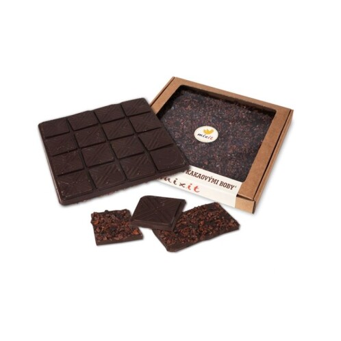 Čokoláda Hořká s kakaovými boby 250 g