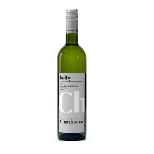 Víno bílé Chardonnay Kolby 750 ml