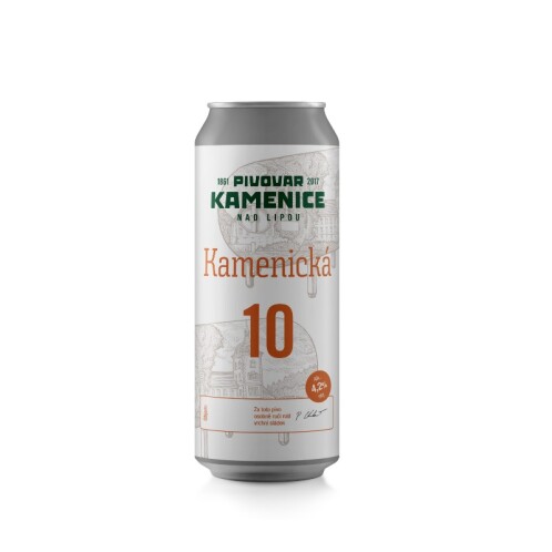 Pivo Kamenická 10° 500 ml