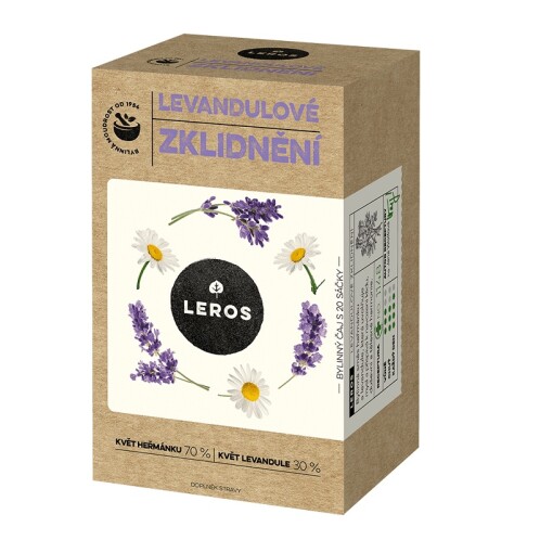 Čaj Levandulové zklidnění Leros 20 g