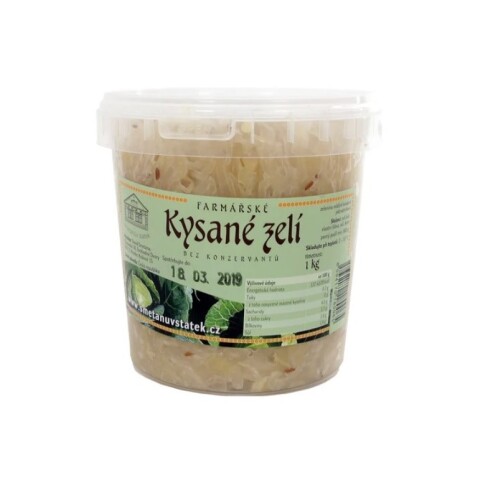 Kysané zelí bílé 1 kg
