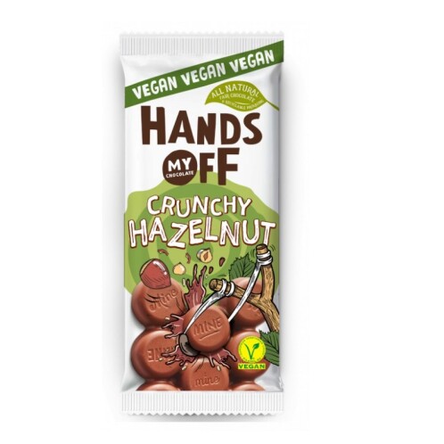 Lískooříšková čokoláda crunchy hazelnut - Hands off my chocolate100 g