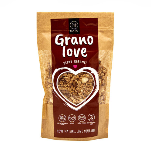 Granola Granolove slaný karamel NATU 400 g