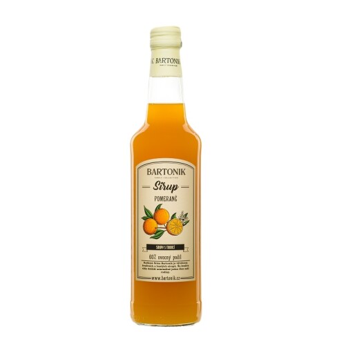 Sirup pomeranč Bartonik 500 ml