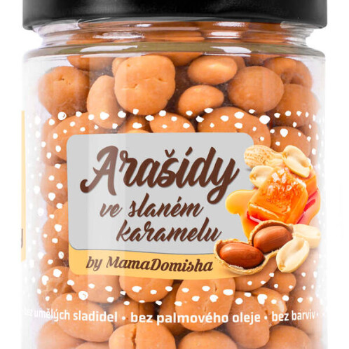 GRIZLY Arašídy ve Slaném karamelu by @mamadomisha 200 g