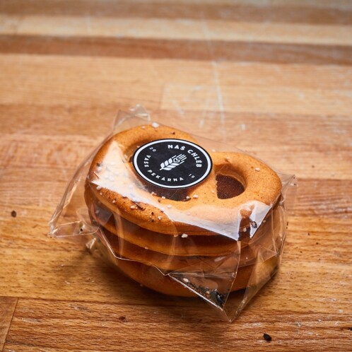Preclíky vykrajované kynuté 70g Náš Chléb