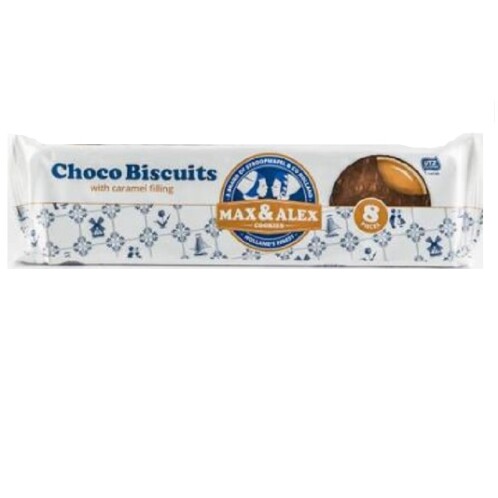 Čokoládové sušenky s karamelem 107 g