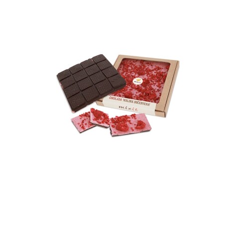 Čokoláda malina dočervena 260 g